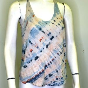 Raquel Allegra Racerback Tie Dye Tank
